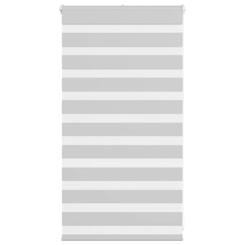 Vidaxl zebra válcový slepý 85x100 cm šířka tkaniny 80,9 cm světle šedá