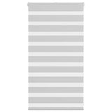 Vidaxl zebra válcový slepý 85x100 cm šířka tkaniny 80,9 cm světle šedá