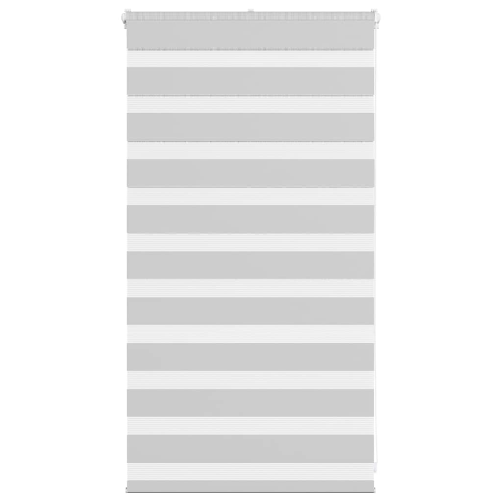 Vidaxl Zebra roller blind 90x100 cm fabric width 85.9 cm light gray