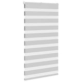 Vidaxl Zebra roller blind 90x100 cm fabric width 85.9 cm light gray