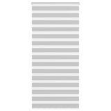 Vidaxl zebra válcový slepý 95x200 cm šířka tkaniny 90,9 cm světle šedá