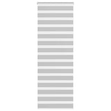 Vidaxl Zebra roller blind 80x230 cm Fabric width 75.9 cm light gray