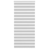Vidaxl Zebra roller blind 105x230 cm fabric width 100.9 cm light gray