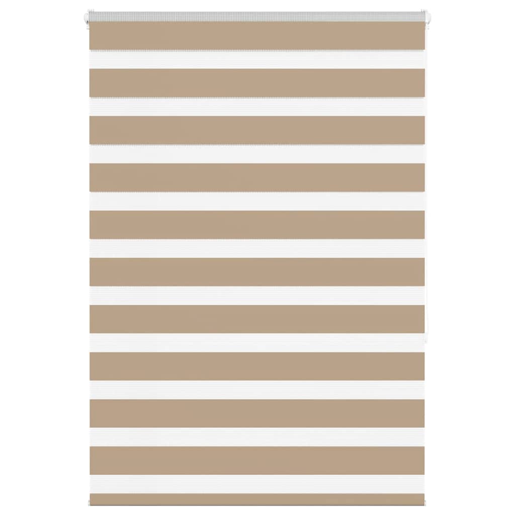 Vidaxl Zebra Slepa 105x150 cm širina prahu 100,9 cm poliestrski pesek rjava