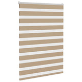 Vidaxl Zebra Slepa 105x150 cm širina prahu 100,9 cm poliestrski pesek rjava