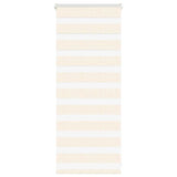Vidaxl zebra rullo cieco 60x100 cm di larghezza della polvere marmo beige 55,9 cm