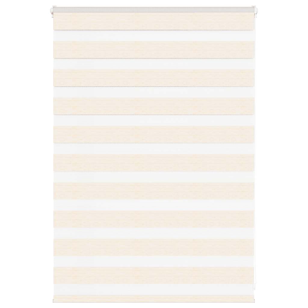 Vidaxl Zebra roller blind 100x100 cm dust width 95.9 cm Marmerbeige