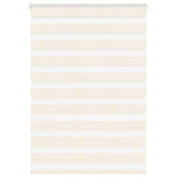 Vidaxl Zebra roller blind 100x100 cm dust width 95.9 cm Marmerbeige