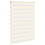 Vidaxl Zebra roller blind 100x100 cm dust width 95.9 cm Marmerbeige