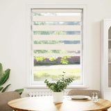 Vidaxl Zebra roller blind 75x150 cm dust width 70.9 cm Marmerbeige