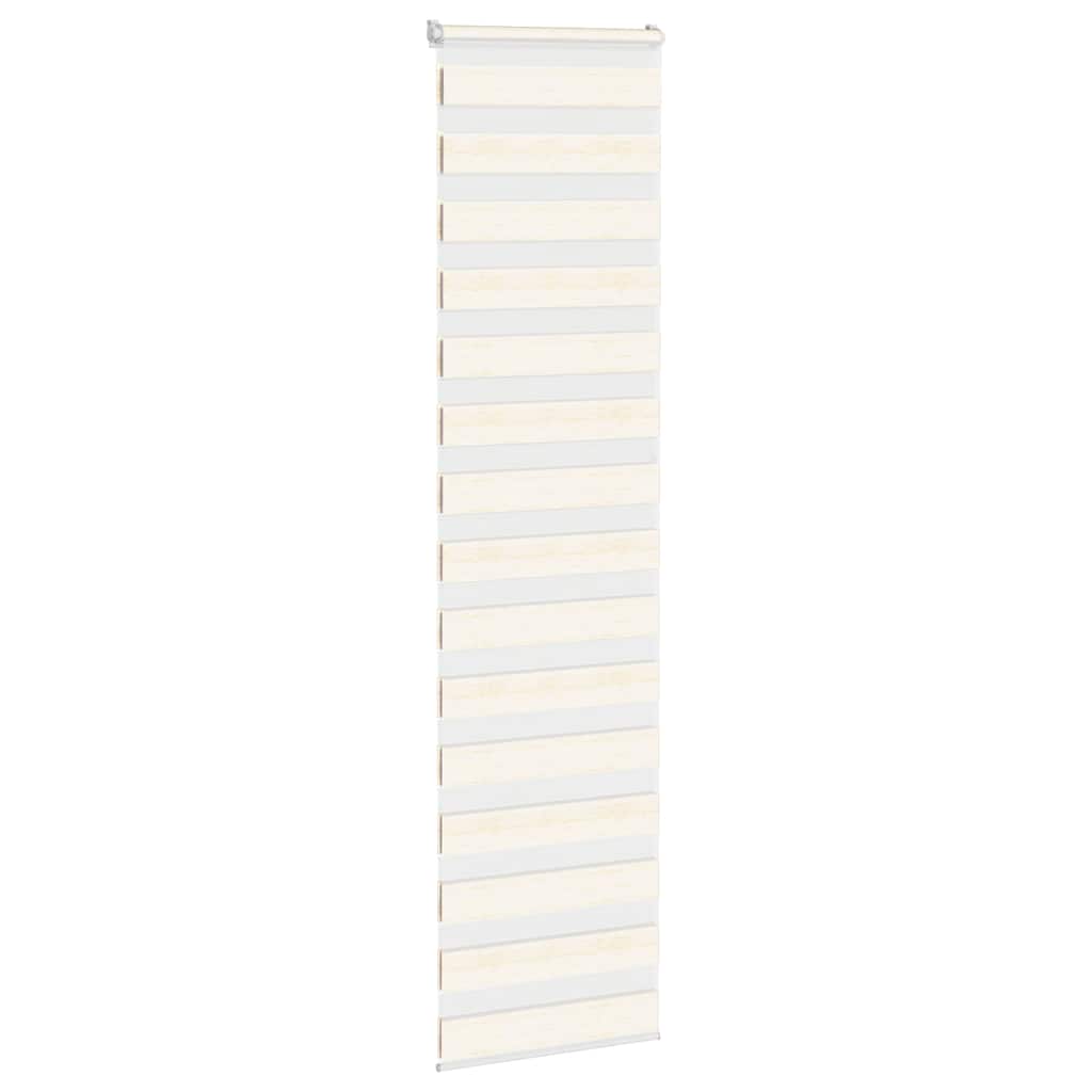 Vidaxl Zebra roller blind 65x230 cm Fabric width 60.9 cm Marmerbeige