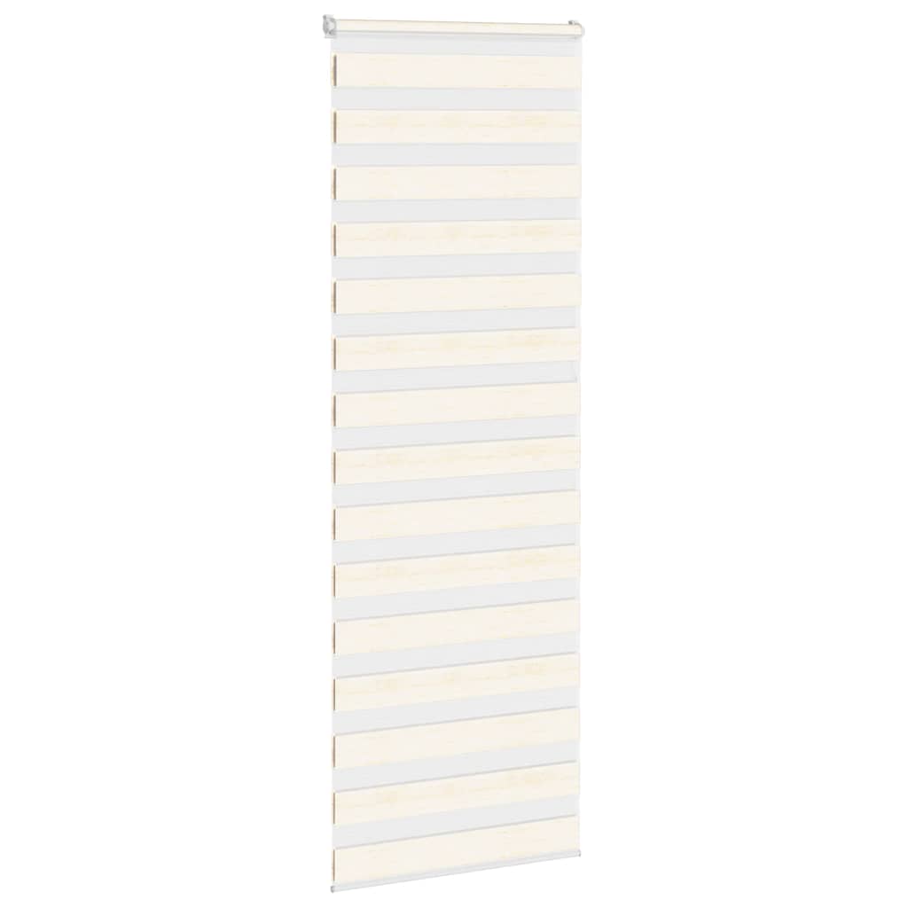 Vidaxl Zebra roller blind 70x230 cm dust width 65.9 cm Marmerbeige