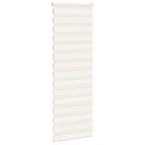 Vidaxl Zebra roller blind 70x230 cm dust width 65.9 cm Marmerbeige