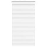 Vidaxl Zebra roller blind 85x150 cm dust width 80.9 cm Polyester white