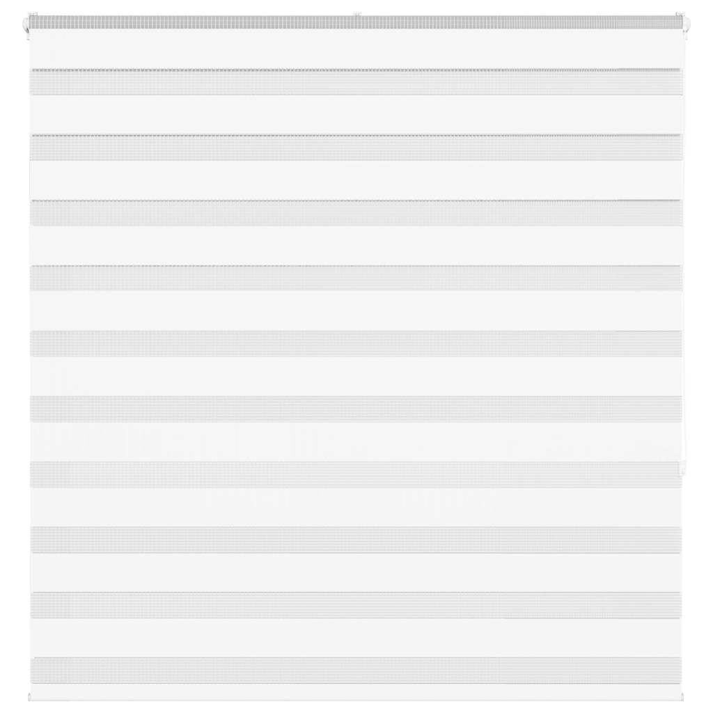Vidaxl Zebra roller blind 145x150 cm dust width 140.9 cm polyester white