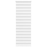 Vidaxl zebra rullo cieco 85x200 cm di larghezza di polvere 80,9 cm in poliestere bianco