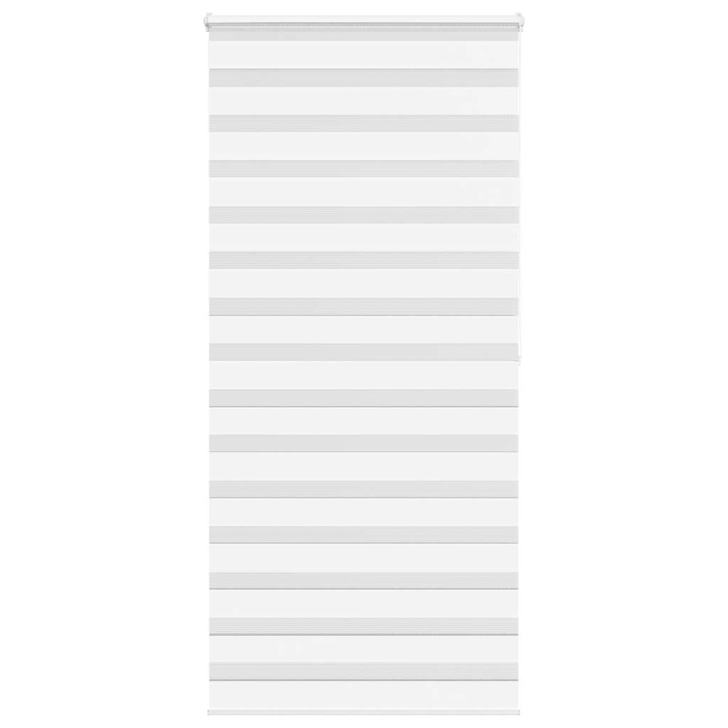 Vidaxl zebra válcový slepý 100x200 cm Šířka prachu 95,9 cm polyester bílá