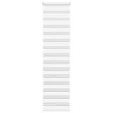 Vidaxl zebra válcový slepý 55x230 cm šířka tkaniny 50,9 cm polyester bílá