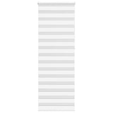 Vidaxl Zebra Rouleau aveugle 90x230 cm Largeur de tissu 85,9 cm Polyester blanc