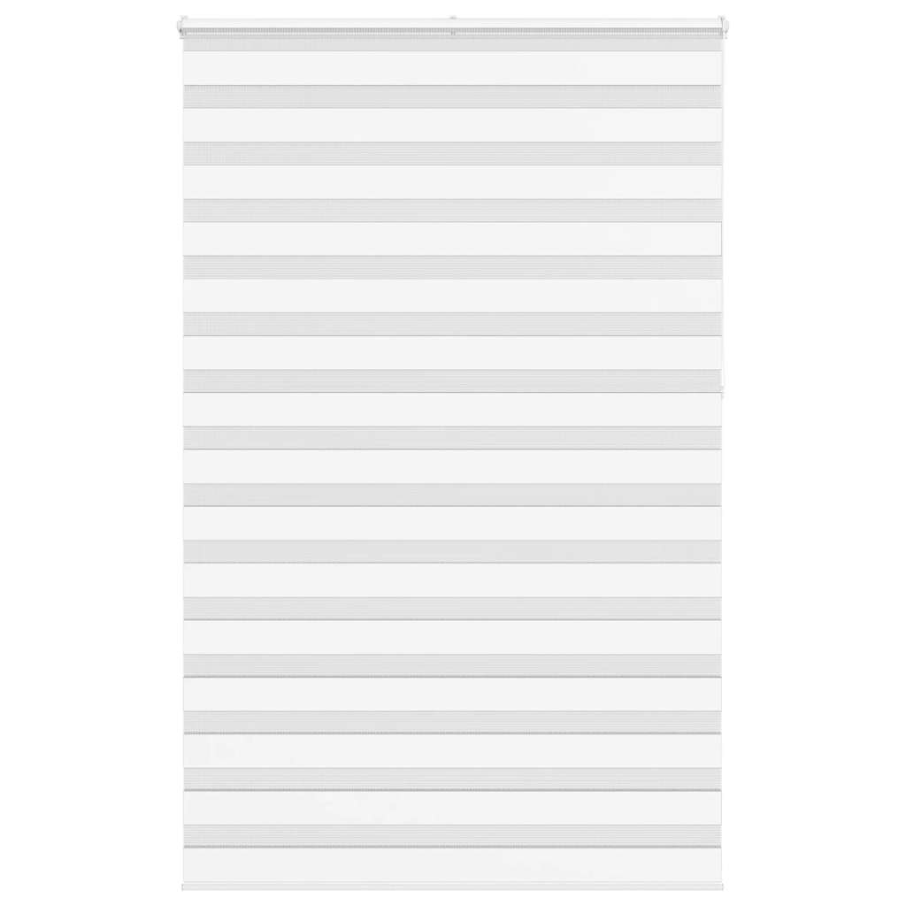 Vidaxl Zebra roller blind 145x230 cm Fabric width 140.9 cm Polyester White