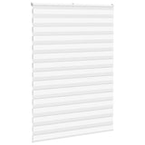 Vidaxl Zebra roller blind 155x230 cm Fabric width 150.9 cm Polyester White