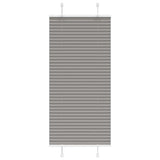 Vidaxl pleated roller blind 60x100 cm dust width 59.4 cm anthracite