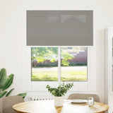 Vidaxl pleated roller blind 105x100 cm dust width 104.4 cm anthracite