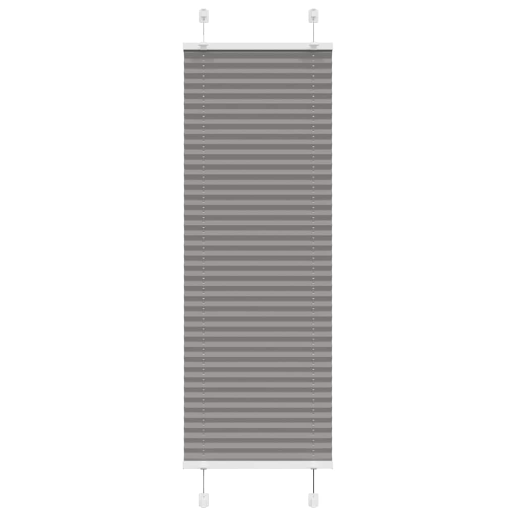Vidaxl pleated roller blind 40x150 cm dust width 39.4 cm anthracite