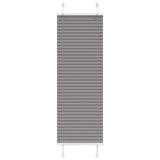 Vidaxl pleated roller blind 40x150 cm dust width 39.4 cm anthracite