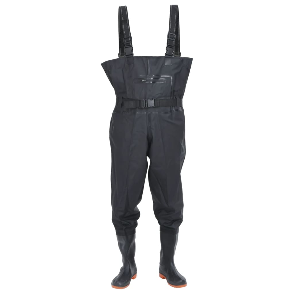 VidaXL Waadpak with boots and belt size 39 black