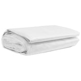 Vidaxl transparent tarpaulin with sail rings 5x5 m polyethylene
