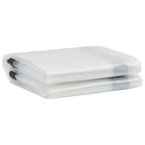 Vidaxl transparent tarpaulin with sail rings 2x6 m polyethylene