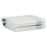 Vidaxl transparent tarpaulin with sail rings 4x8 m polyethylene