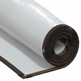 Vidaxl transparent tarpaulin with sail rings 4x10 m polyethylene