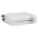 Vidaxl transparent tarpaulin with sail rings 4x10 m polyethylene