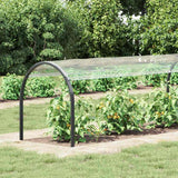 Vidaxl transparent tarpaulin with sail rings 1x8 m PVC
