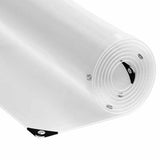 Vidaxl Tarpaulin trasparente con anelli a vela 4x8 M PVC
