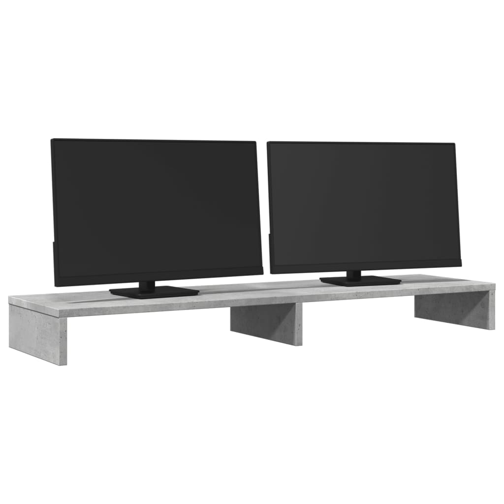 Vidaxl Monitor Standard 100x27x10 cm Prix en béton en bois transformé