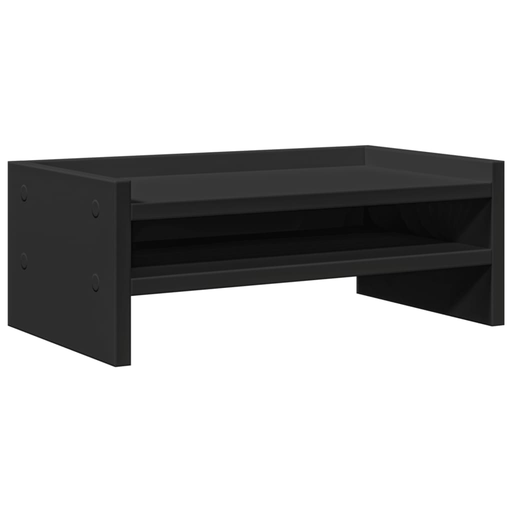 Vidaxl Monitor Stand 42x24x16 cm behandlet træ sort