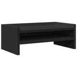 Vidaxl Monitor Stand 42x24x16 cm behandlet træ sort