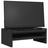 Vidaxl Monitor Stand 42x24x16 cm behandlet træ sort