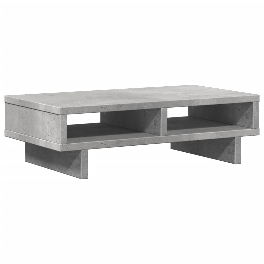 Vidaxl Monitor Standard 50x27x15 cm verschafft Holzkonkrete Präis