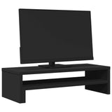 Vidaxl Monitor Standard 54x22x15 cm behandlet træ sort