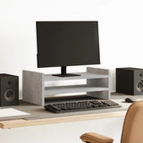 VidaXL Monitor standard 50x27x20 cm Processed wood concrete price