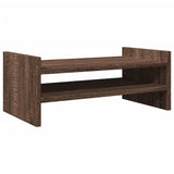 Vidaxl Monitor Standard 50x27x20 cm forarbejdet træbrun eg farvet