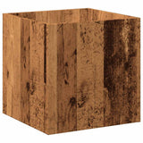 Vidaxl Planter Big 40x40x40 cm Bois transformé Old Wood coloré
