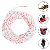 Vidaxl Trekkoord Start cord white and red Ø3 mm 10 m nylon