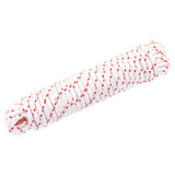 VidaXL Trekkoord Start cord white and red Ø6 mm 10 m nylon
