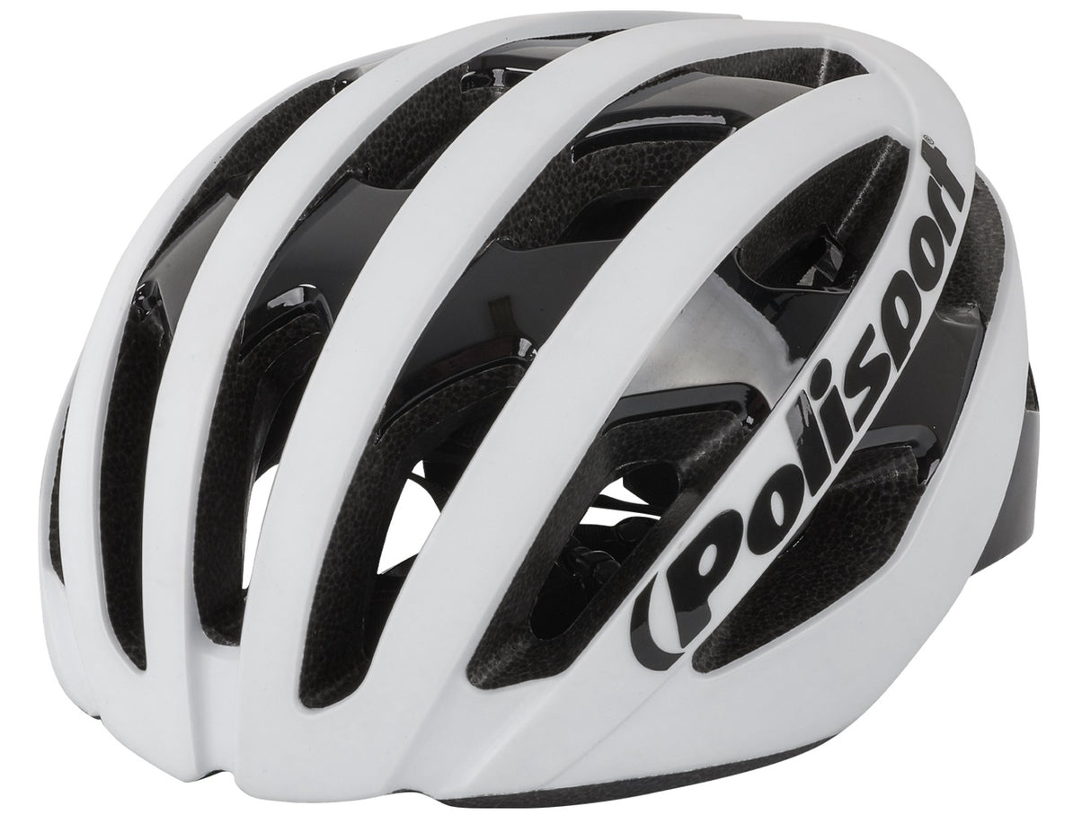 Polisport Light Pro Bicycle Helmet L 58-62cm Mat Bílá černá