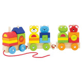 Pintoy 4 Friends Træblokke Tog